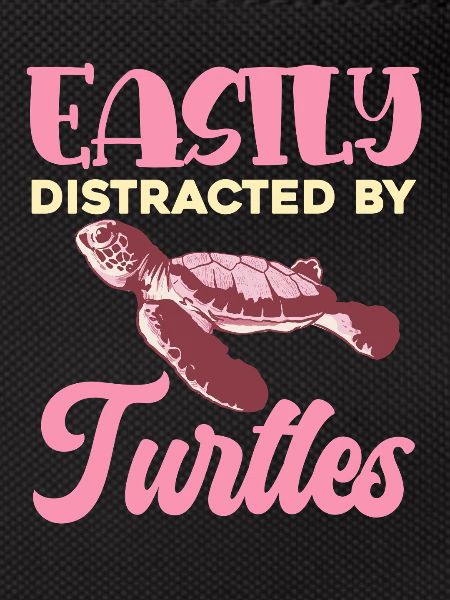 Easily distracted by turtles