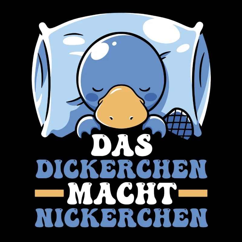 Shlafshirt Das Dickerchen Macht Nickerchen