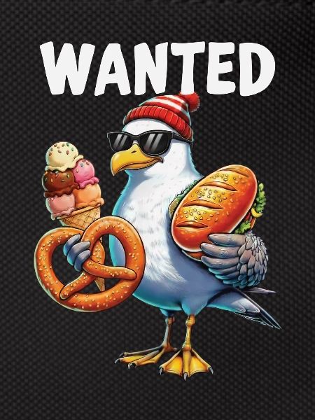 Gesucht Möwe Brezel Eiscreme