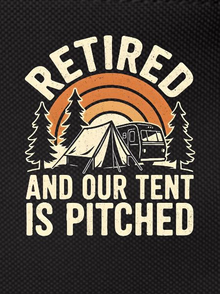 Ruhestand Zeltzeit am Camp