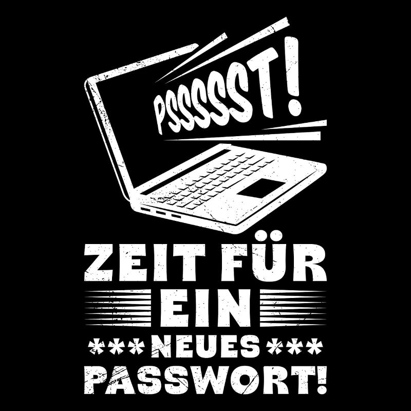 Ordinateur nerd CHUT, IL EST TEMPS DE CHANGER VOTRE MOT DE PASSE