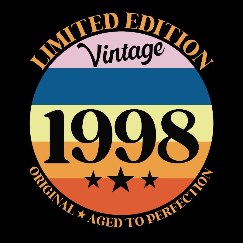 1998 Vintage Geburtstagsgeschenk 98 Geburtstag