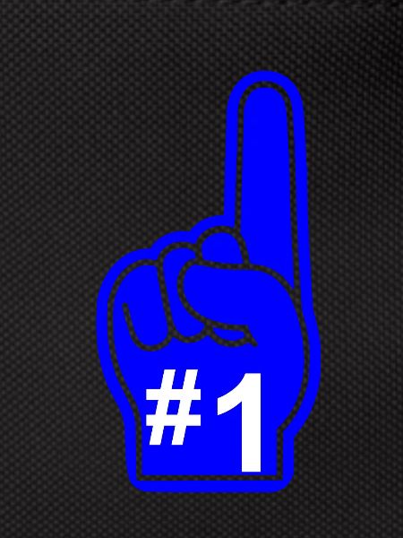 Sticker Foam Finger