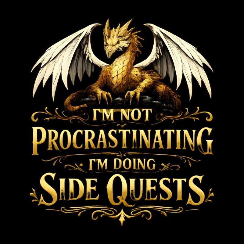 I don't procrastinate, I do side quests