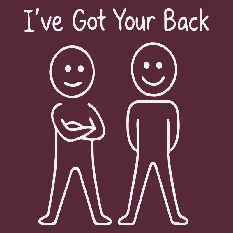 Ich stehe hinter dir: Support-Duo