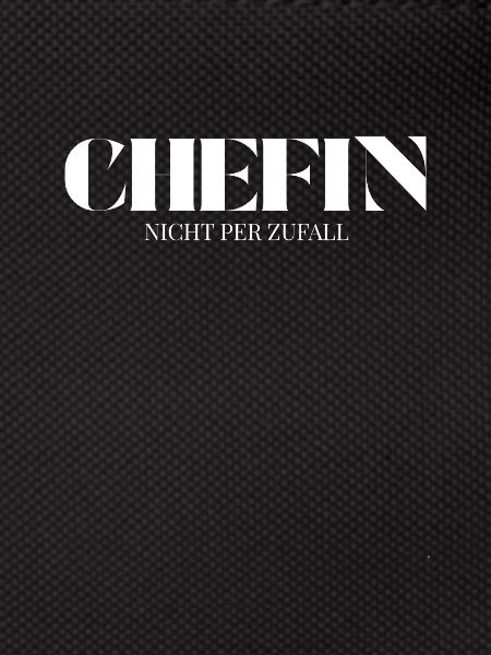 Chefin Spruch Nicht per Zufall