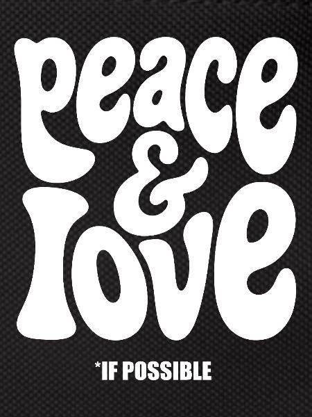 PEACE LOVE #2 - let's talk