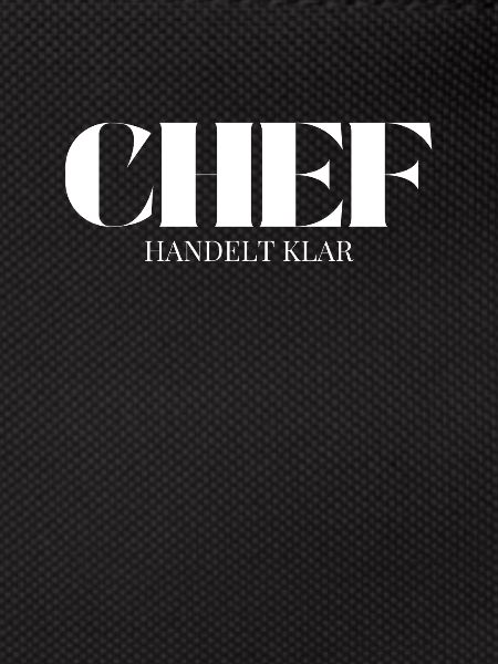 Chef Spruch Handelt Klar