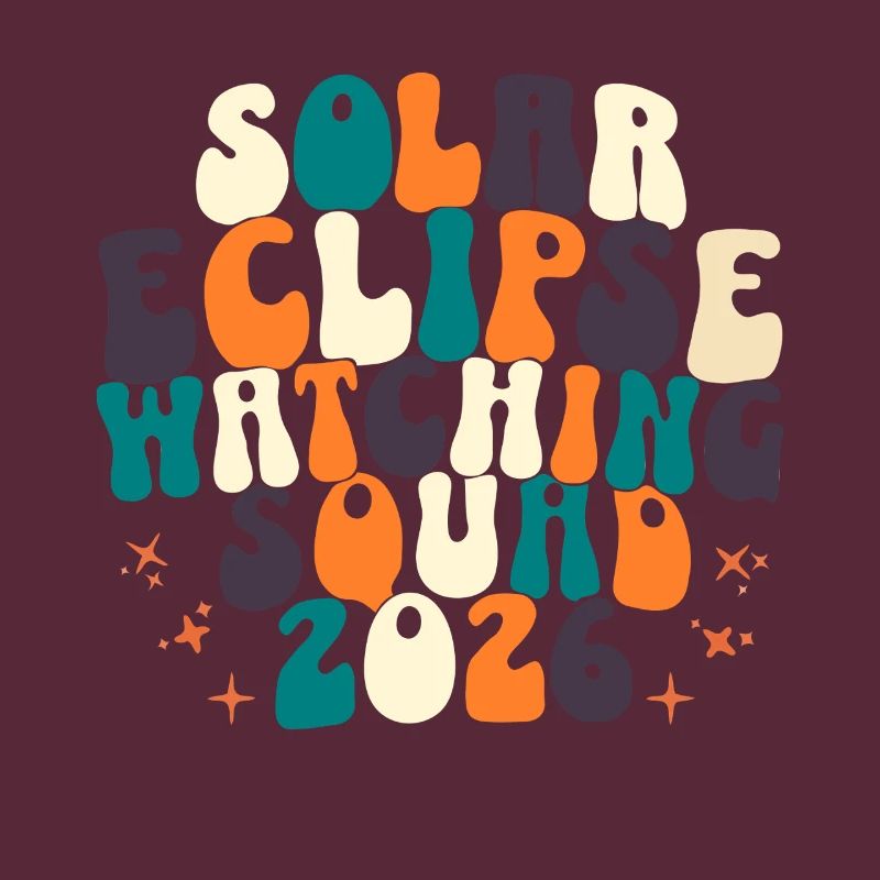 Solar Eclipse Watching Squad 2026