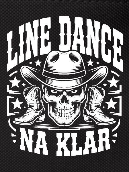 Line Dance Skull Cowboy
