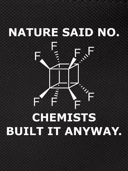 Perfluoro-Cuban Molecule – Chemie Science