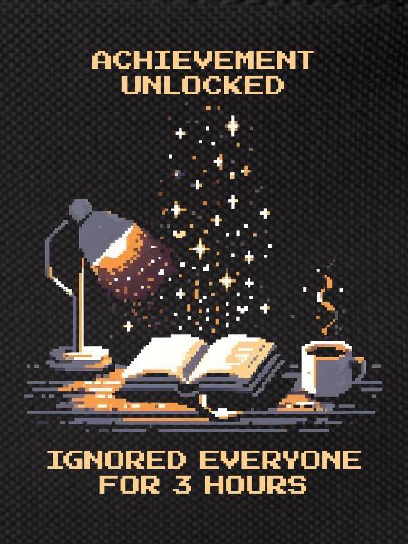 Achievement Unlocked | Reading Books Nerd