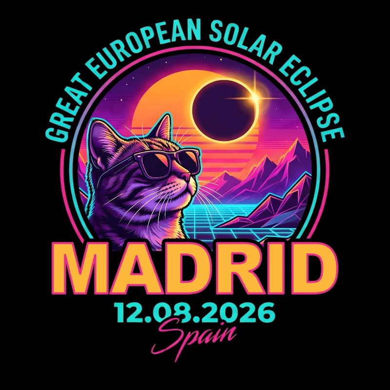 Solar Cat Madrid Eclipse 2026