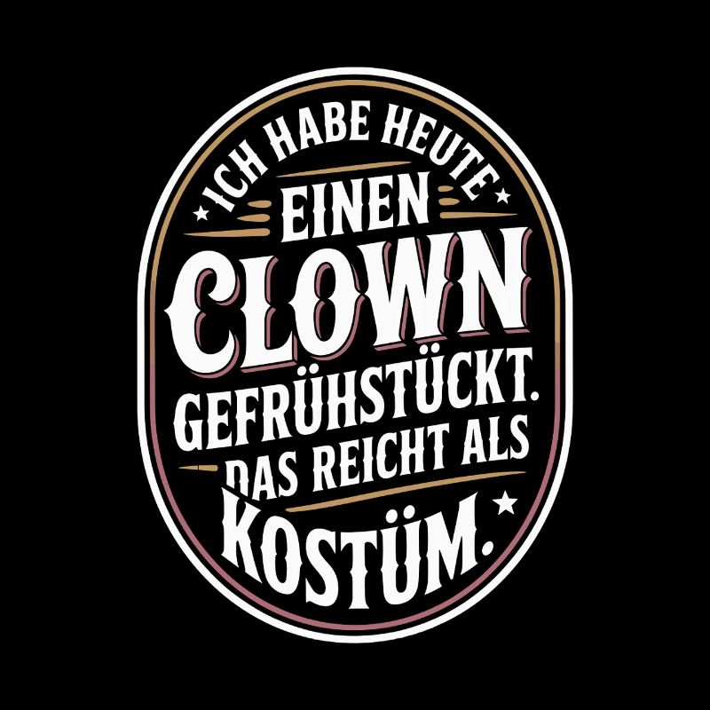 Remplacement du costume de clown du Petit-déjeuner de Clown Carnival