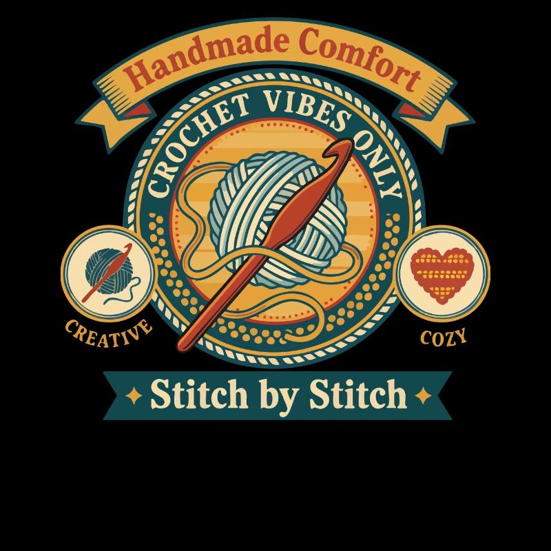 Vibrades au crochet réconfortant faits main Stitch By
