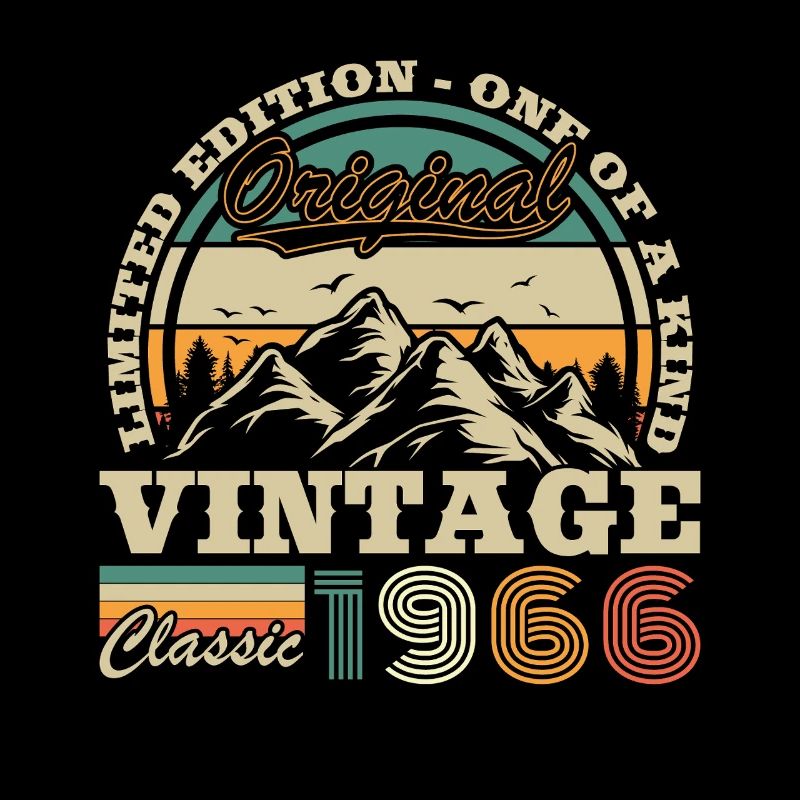 1966 Vintage Retro Birthday Gift