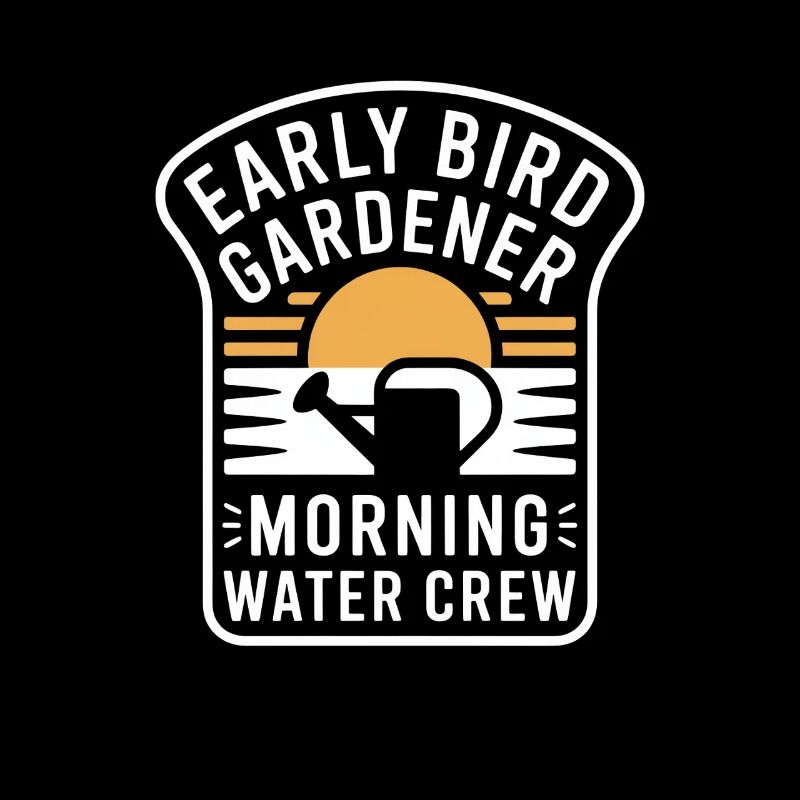 Jardinier Matinal Matinal Équipe d’eau