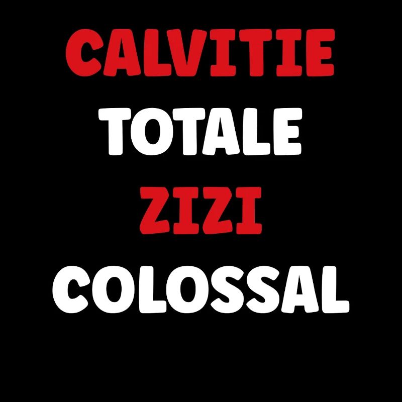 Total baldness Zizi colossal