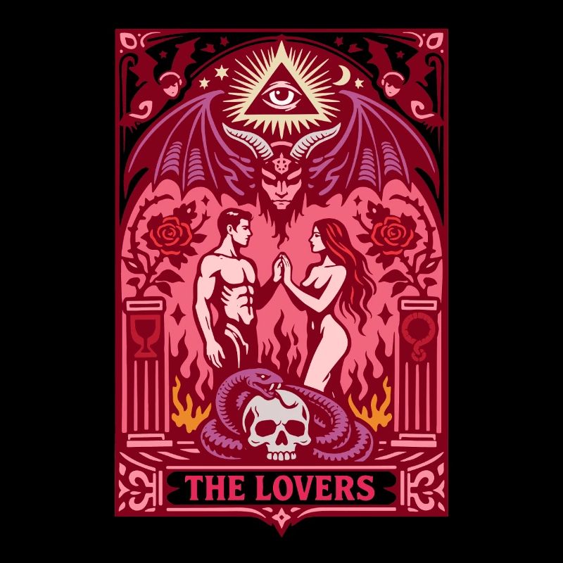 Les Amants | Gothique du Tarot | La Saint-Valentin