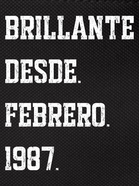 Birthday: February 1987
