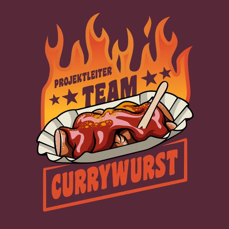 Chef de projet Équipe Currywurst | Flammes de la restauration rapide