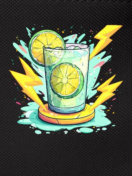 Conception du verre Citrus Shock