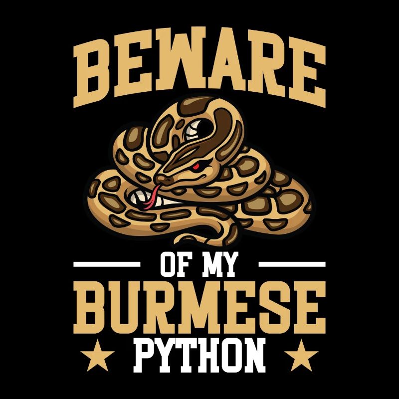 Burmesischer Python-Plüschschlangenliebhaber Reptilien-Burmeser