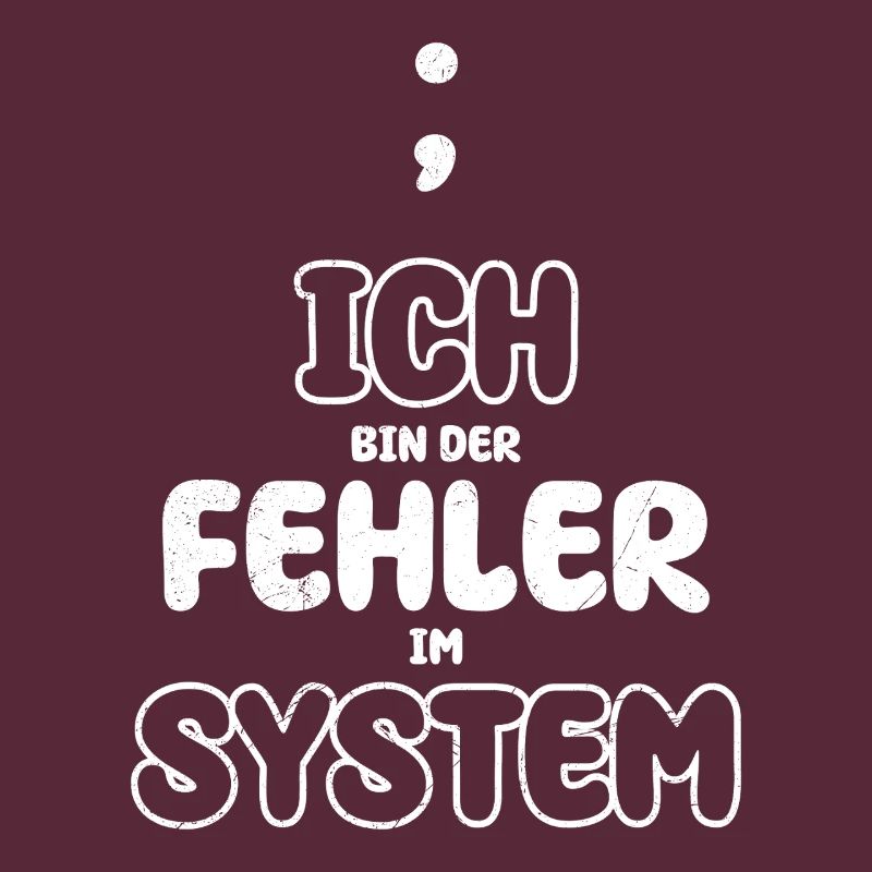 Computer ICH BIN DER FEHLER IM SYSTEM LUSTIG