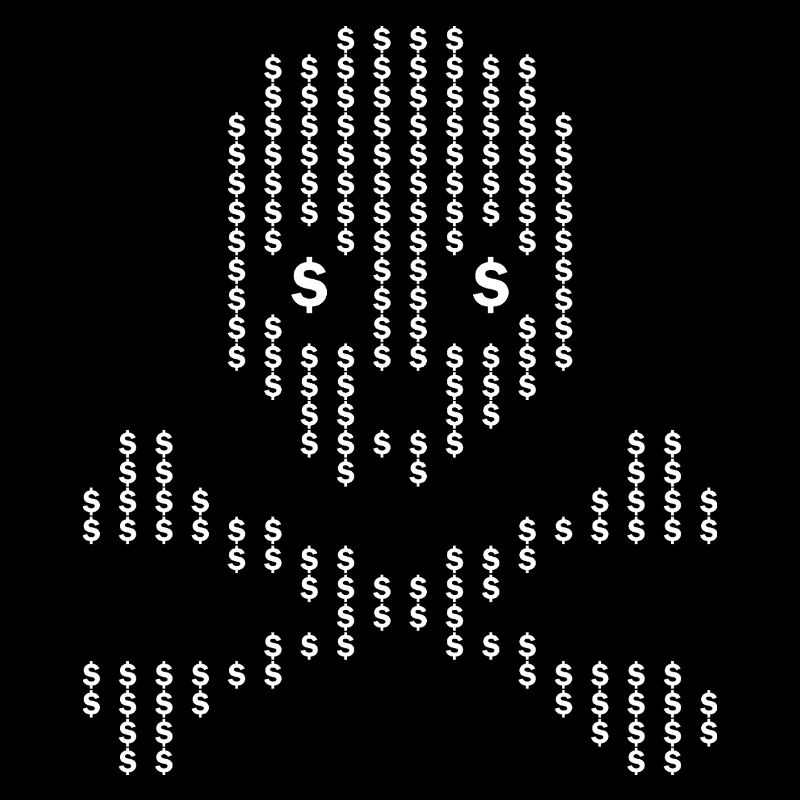 Dollar-Mosaikkreuz-Muster