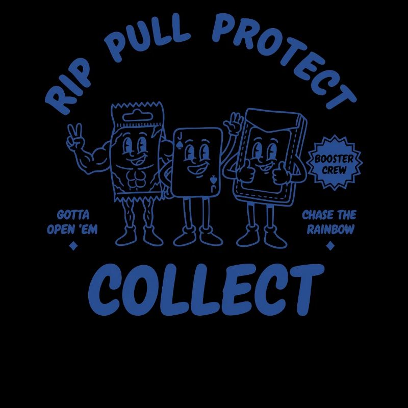Rip Pull Protect Collect Trading Card Booster Crew