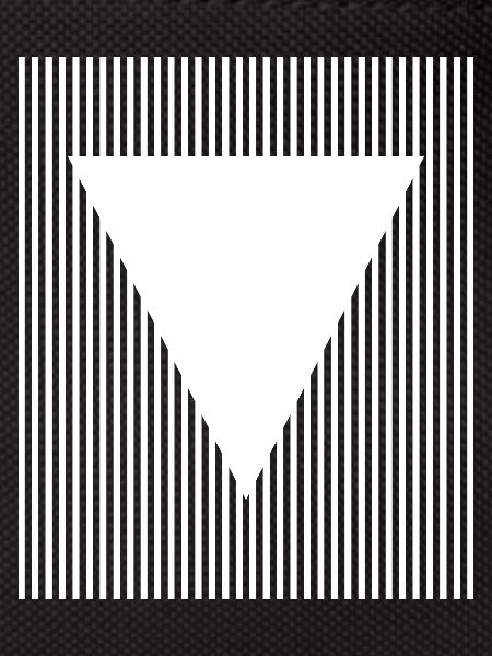 triangle and lines geometric design
