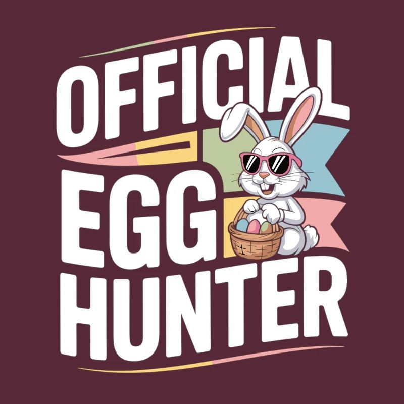 Official Egg Hunter Easter Bunny Easter Humor
