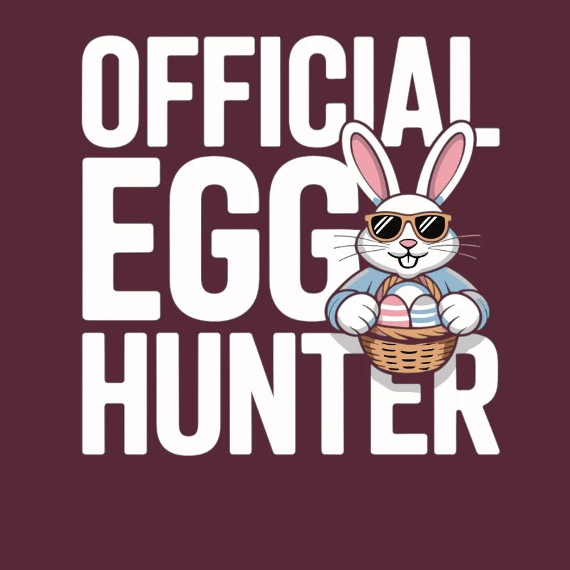 Official Egg Hunter Easter Bunny Easter Humor