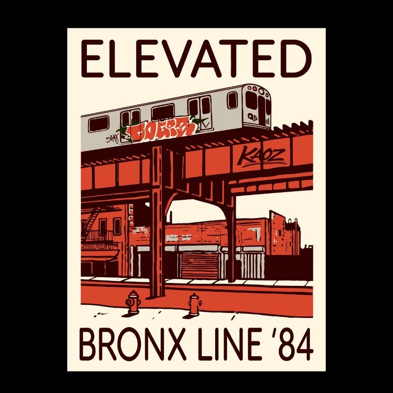 Elevated Bronx Line 84 Grafik