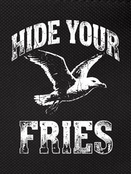 Cache tes frites mouette