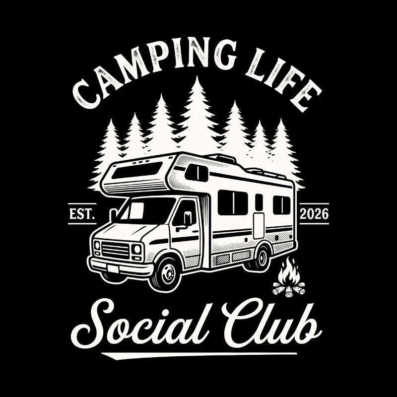 Conception de la vie de camping pour les amateurs de camping-car