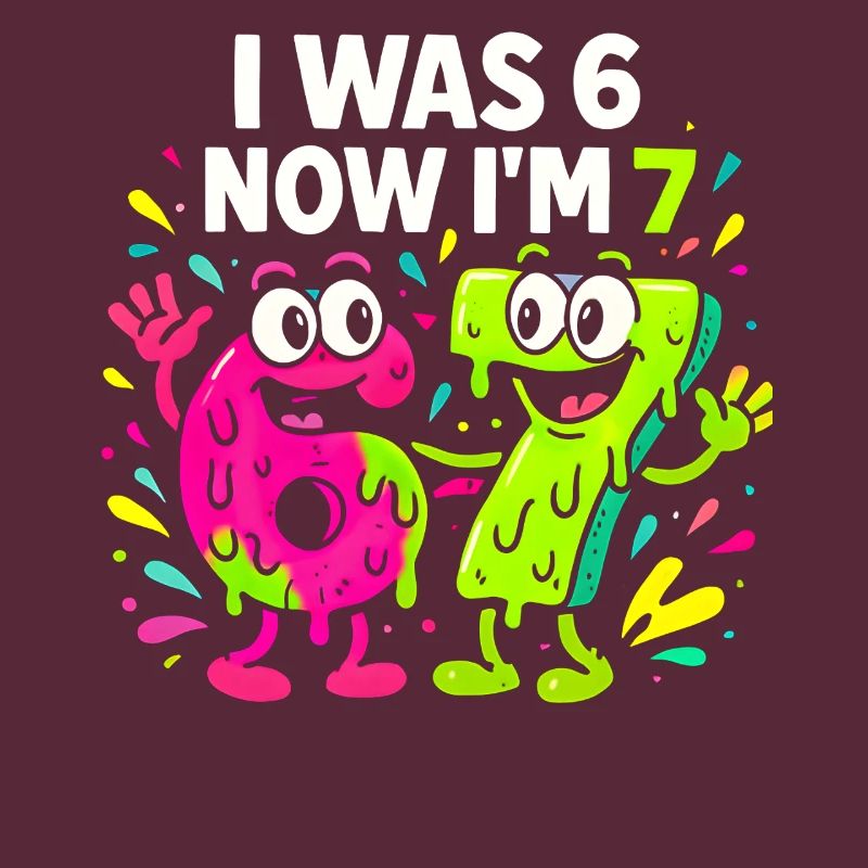 7. Geburtstag Kinder 67 Meme Humor Geschenkidee