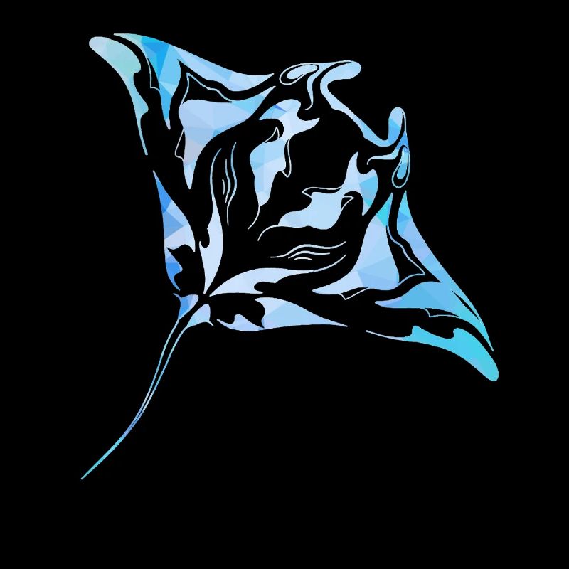 MantaRayBlau