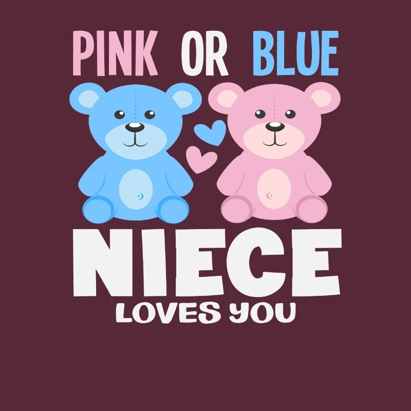Pink Oder Blau Nichte Liebt Dich