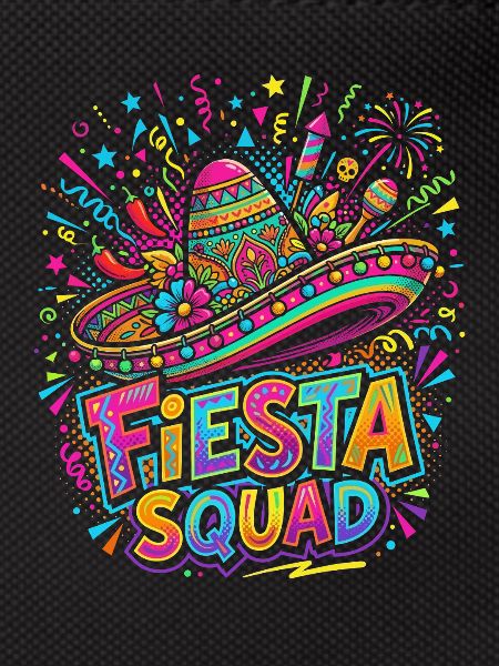 Fiesta Squad Sombrero Burst