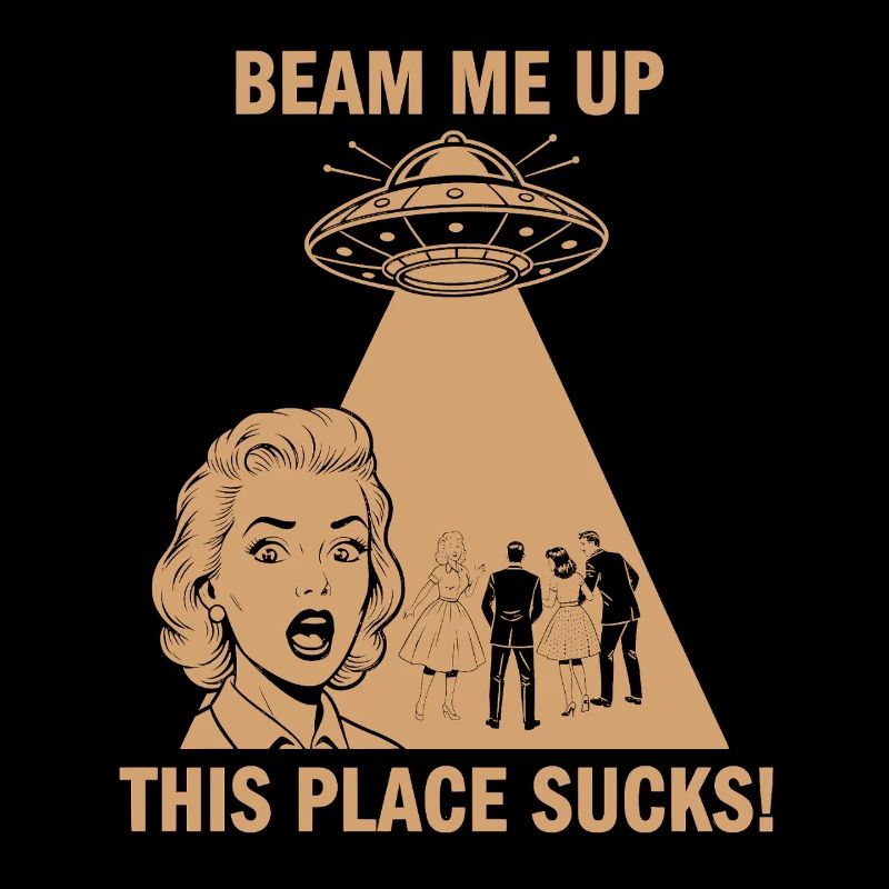Beam Me Up – Retro UFO Scene