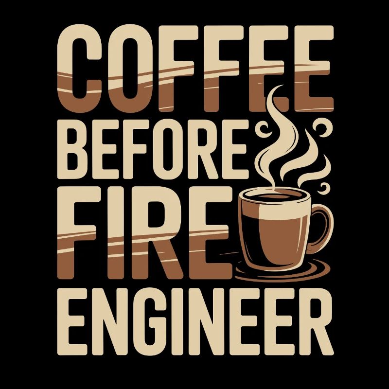 Fire Engineer Coffee Fire Department Coffee Lover