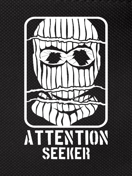 Attention Seeker Mask Rebel Style