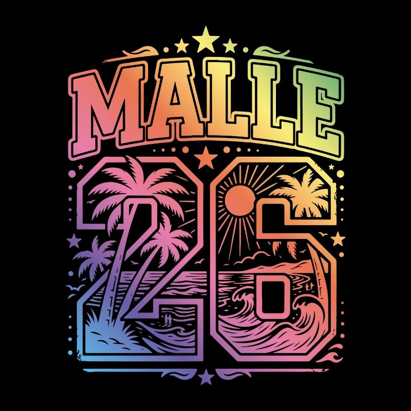 Malle 26 maillot Majorque multicolore