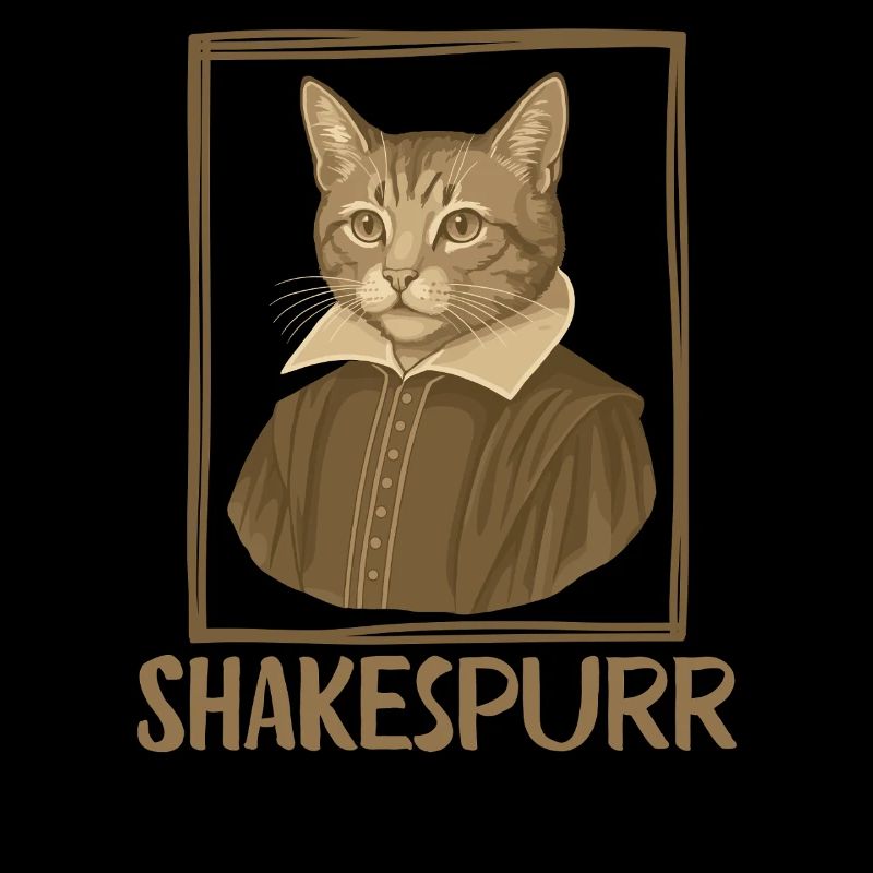 Shakespurr William Shakespeare Chat Écrivain