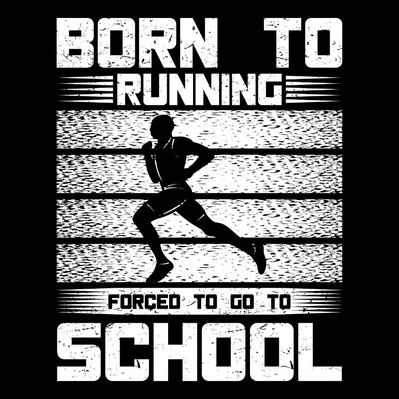 Marathon Runner Born To Running Gift