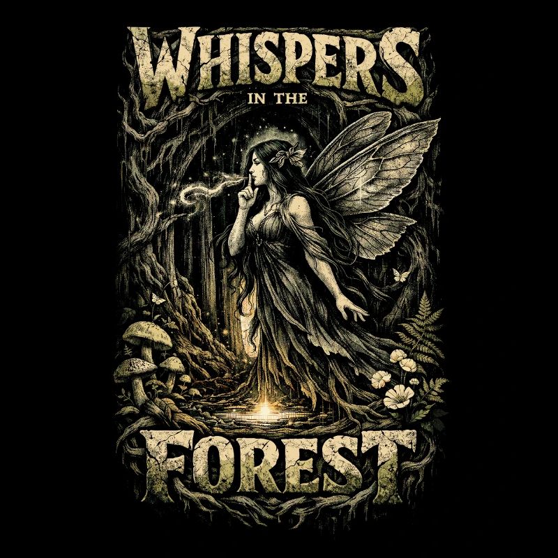 Fairycore Fee Gotisch Whispers In The Forest