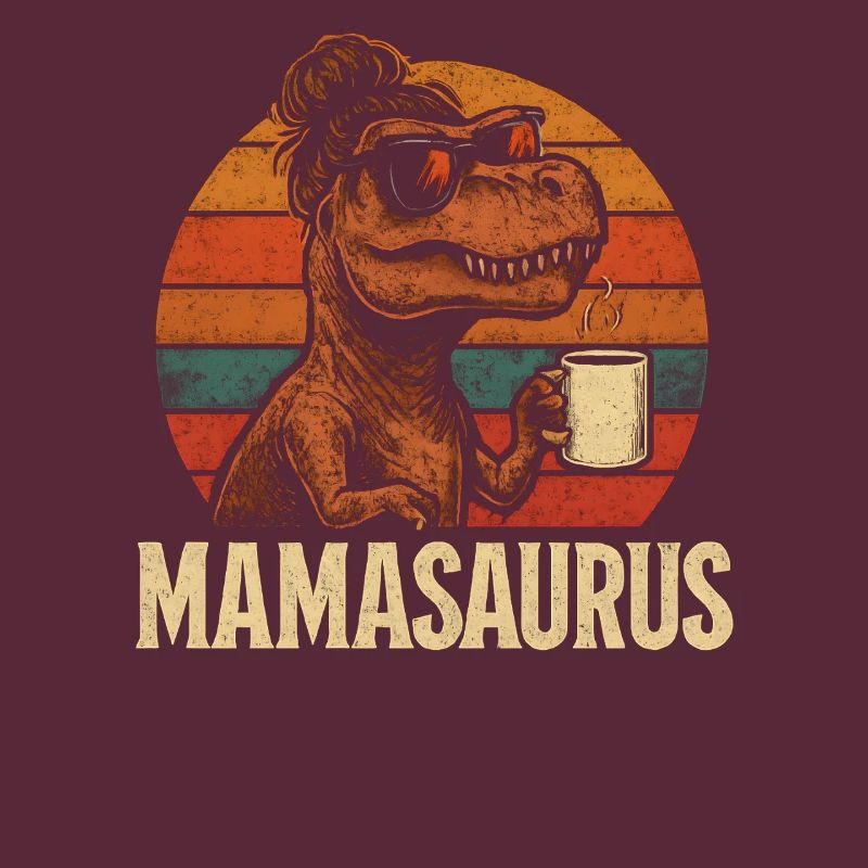 Mamasaurus Mama Mutter Geschenkidee Humor Lustig