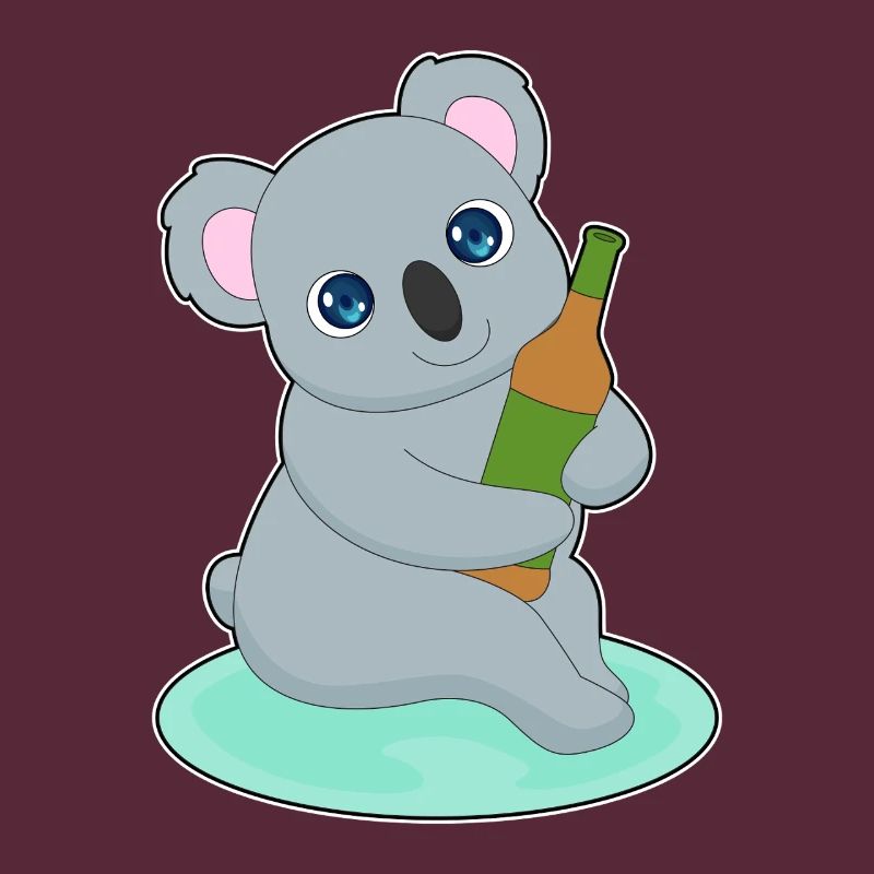 Koala Flasche Bier