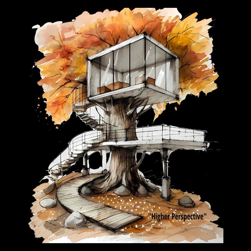 Autumn Treehouse Skydeck